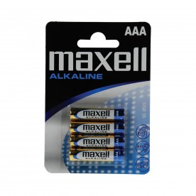 AAA elem, alkáli, 4db/bliszter - Maxell LR03